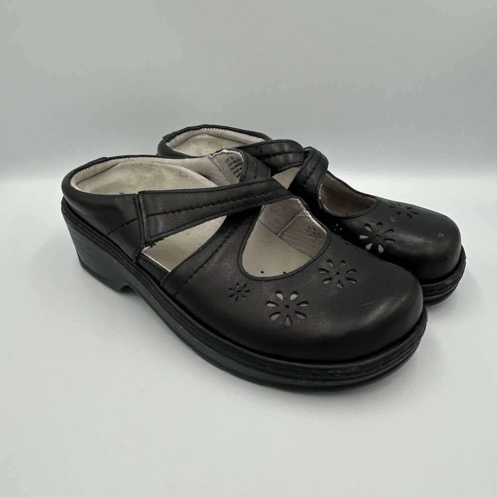 Pamir Carolina Floral Clog Size‎ 8M Black
